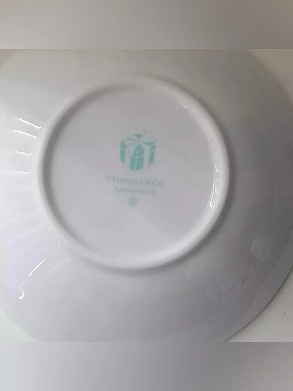 Tiffany & Co. Robin's Egg Blue Bow Porcelain Dinnerware Set
